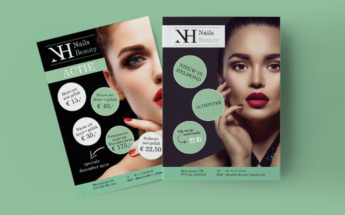 NH Nails Beauty Flyer